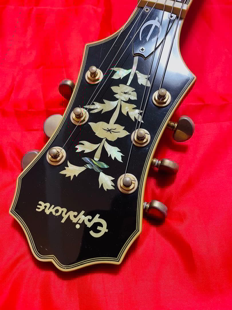 Epiphone Sheraton IIブラック セミホロウギター