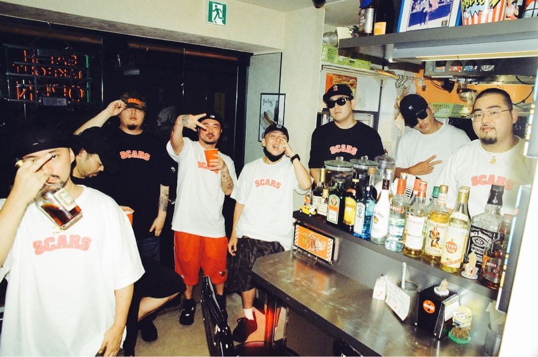 激レア】SCARS Tシャツ 半袖 XXL 日本語ラップ