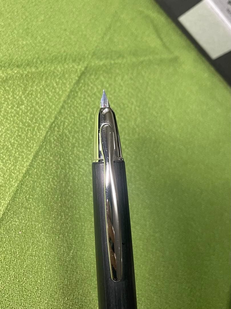 PILOT 18k capless木軸 黒 インクカートリッジ付き 木軸 万年筆」の