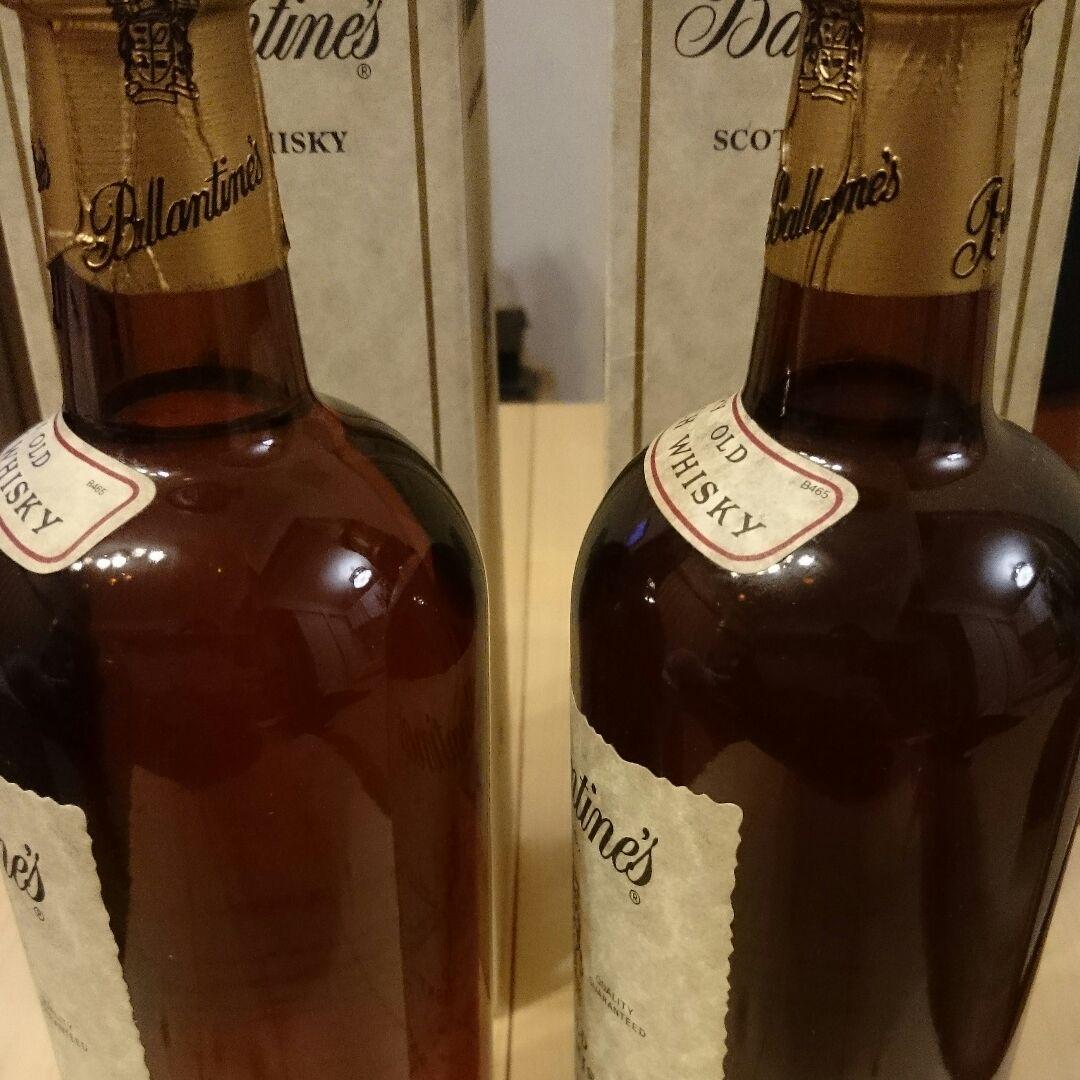 バランタイン30年オールドボトル（その2） バランタイン 30年 1990年代