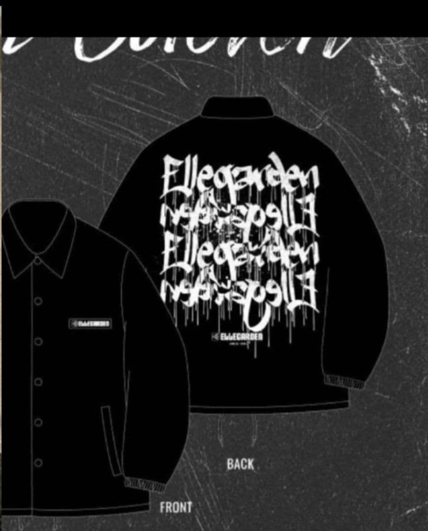 ELLEGARDEN コーチジャケット　L