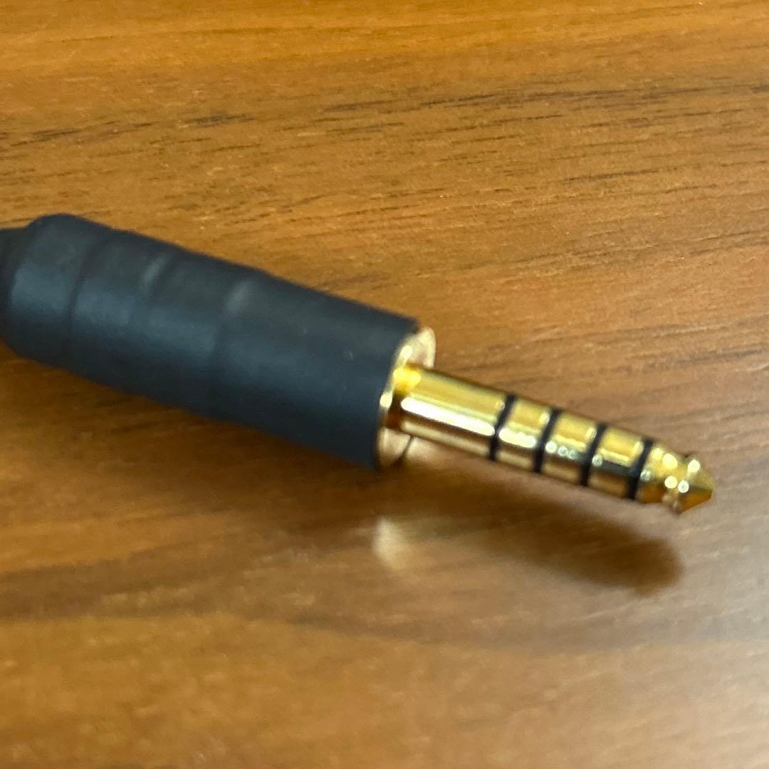 Risky氏作140段式カタパルトケーブル （4.4オスー4.4メス） オーディオ機器