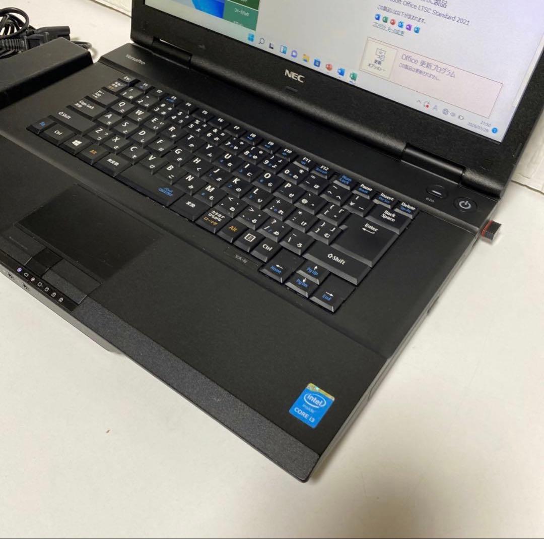Windows11 オフィス付高速起動SSD NEC VersaproノートPC - メルカリ