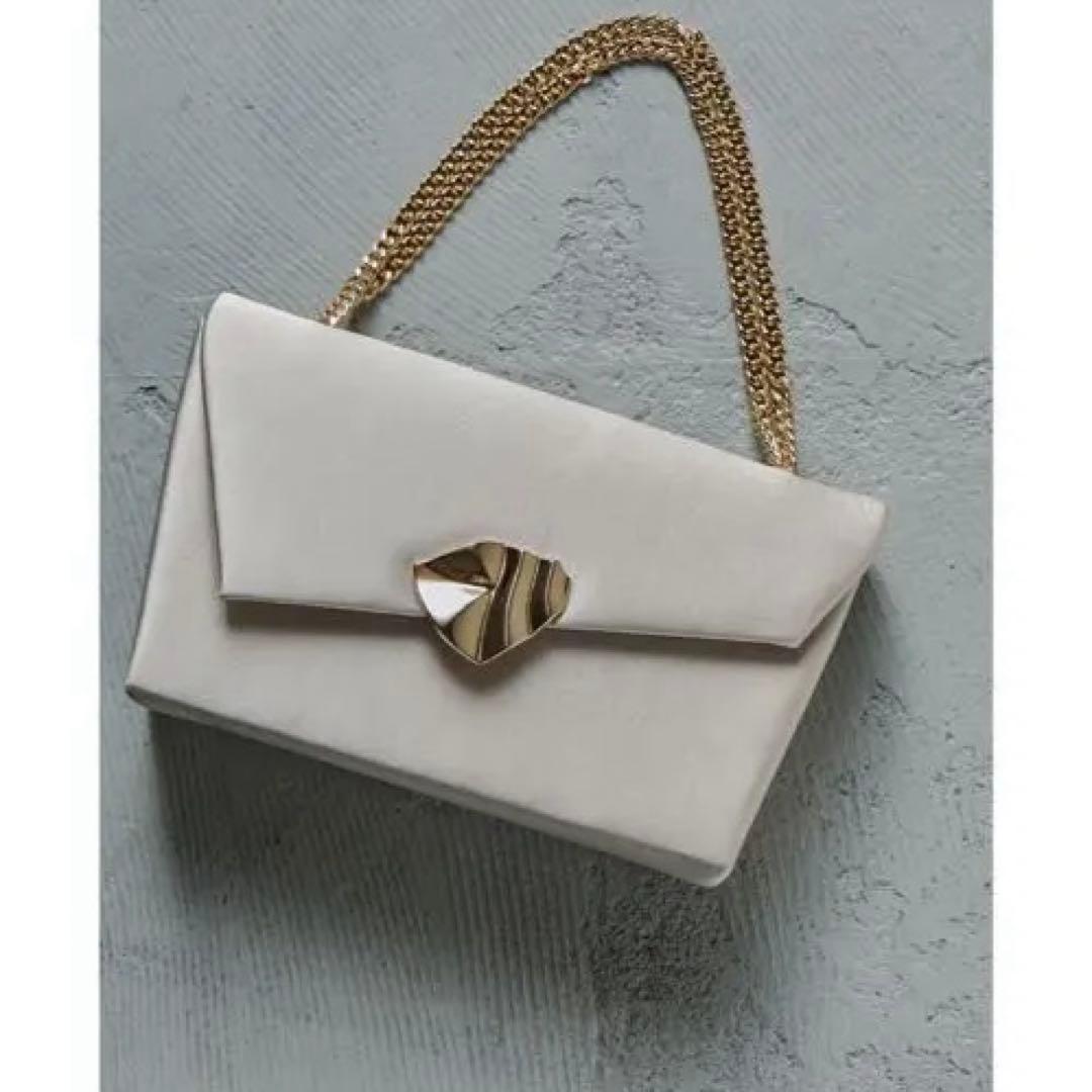 ブラスカットフラップバッグ 結婚式 二次会 お呼ばれ フォーマル オケージョン