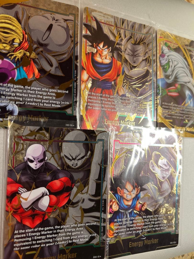 ドラゴンボール超カードゲーム エナジーマーカー 孫悟空 ジレン