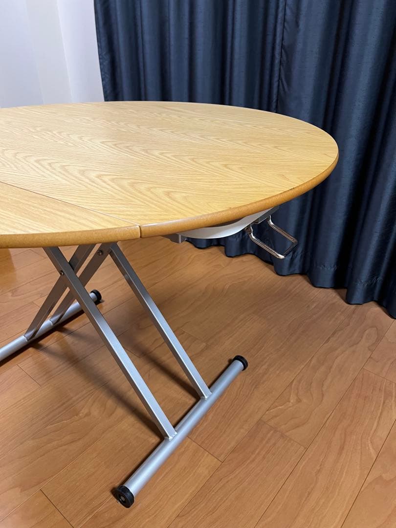 丸形昇降バタフライテーブル幅100 丸テーブル