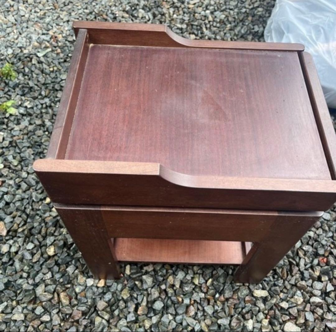 Karimoku/カリモク ナイトテーブル サイドテーブル 花台 電話台