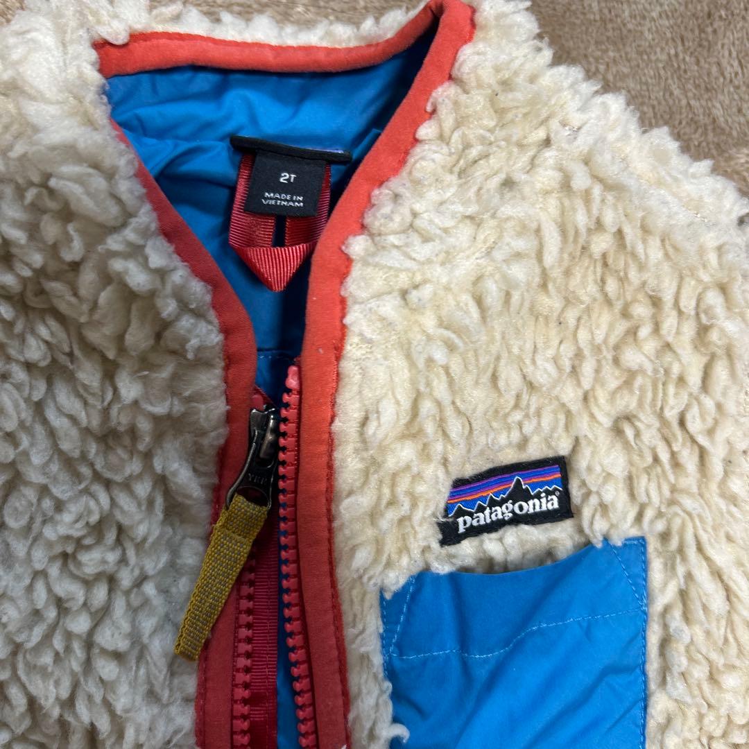 patagonia フリースジャケット レトロX 2T 双子