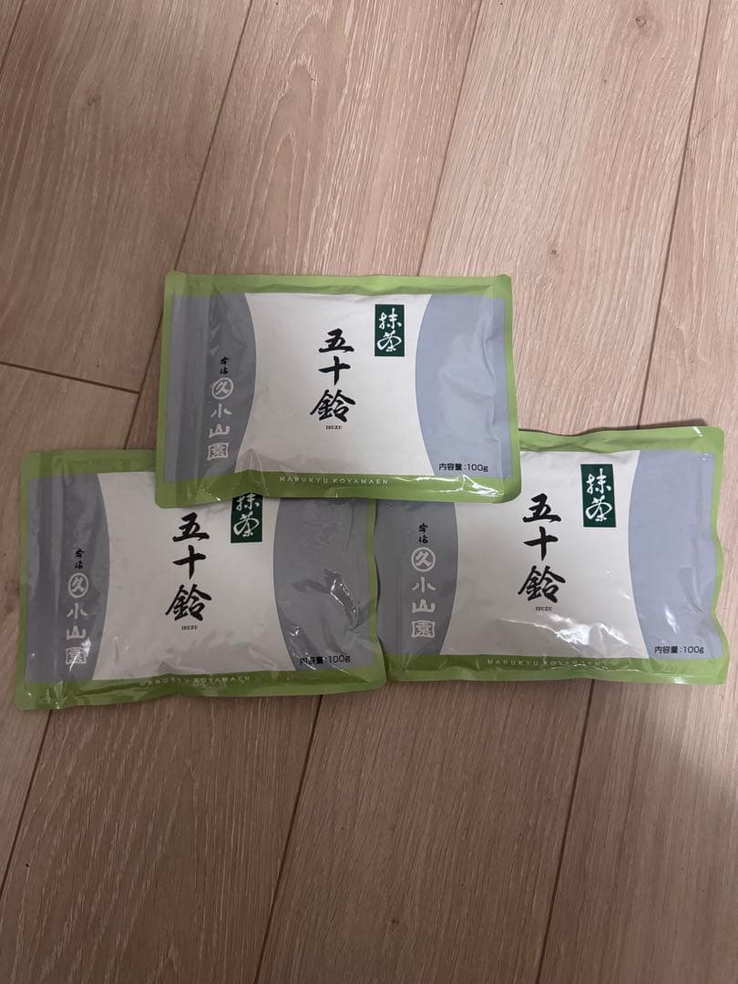 丸久小山園抹茶 五十鈴100g x3袋 セット