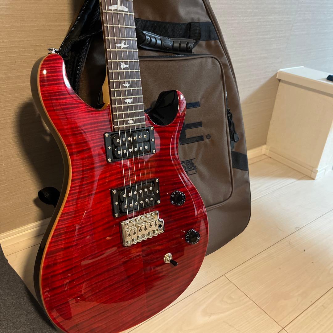 ギター PRS SE CE24 Black Cherry Amazon.com: PRS SE CE 24 Electric Guitar, Black Cherry with Gigbag
