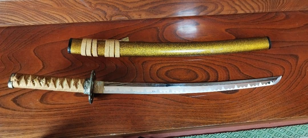 金色鞘の模造刀 2本セット