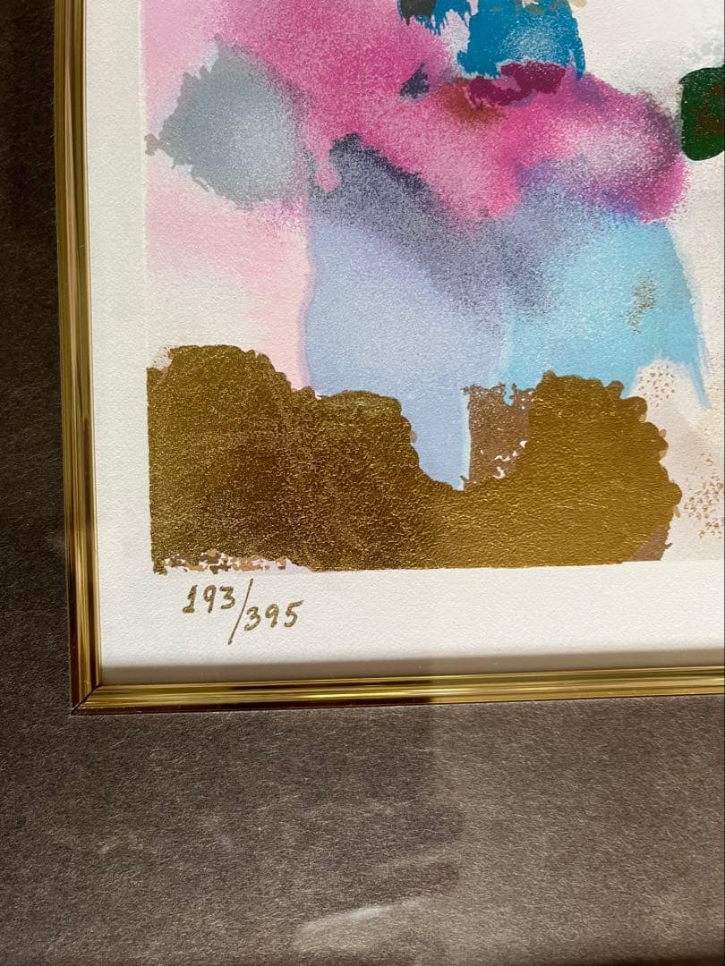 お値下げ☆スザンヌマリー シルクスクリーン 女性肖像 193/395