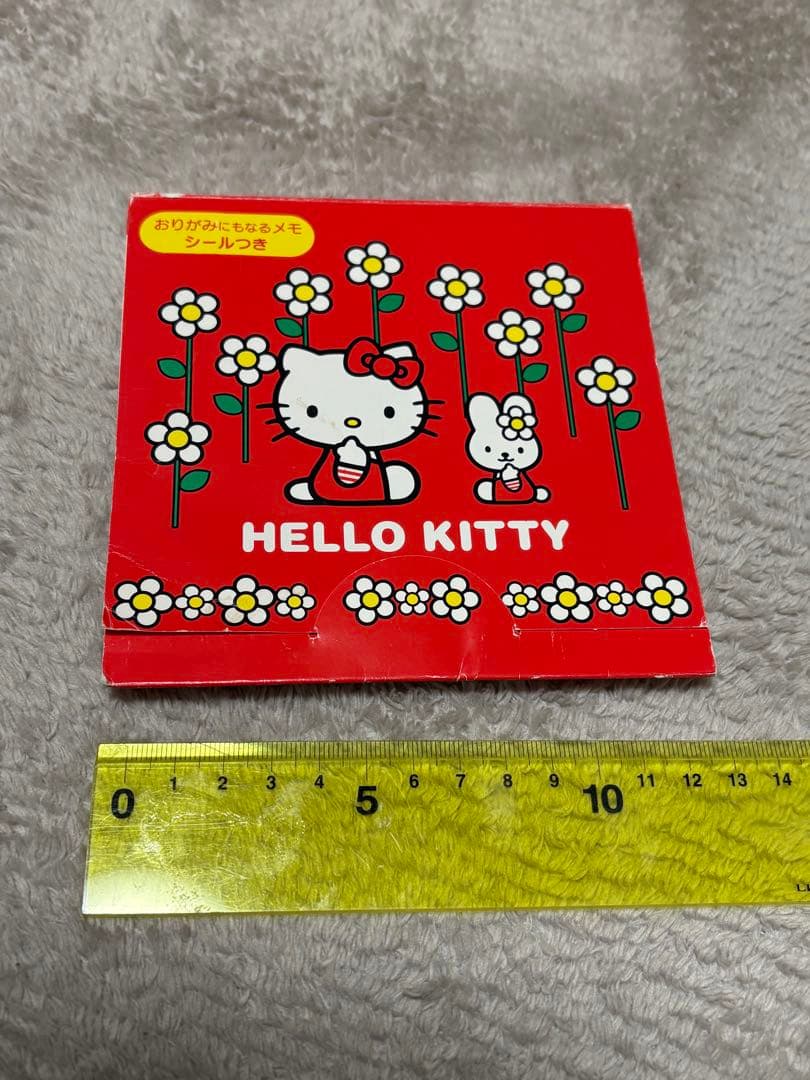 ハローキティ メモ帳 1999年 平成レトロ - メルカリ