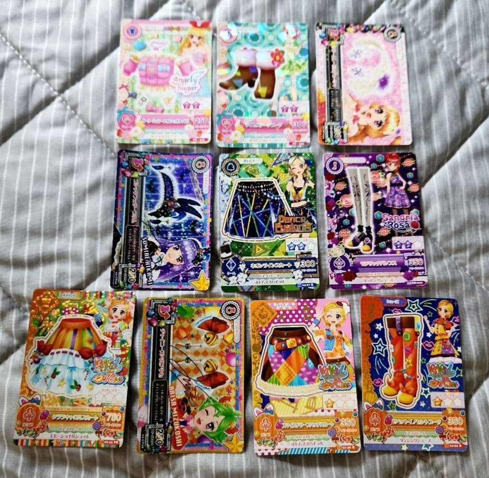 アイカツカード プレミアム レア ノーマル 被りなし 57枚 ICカード