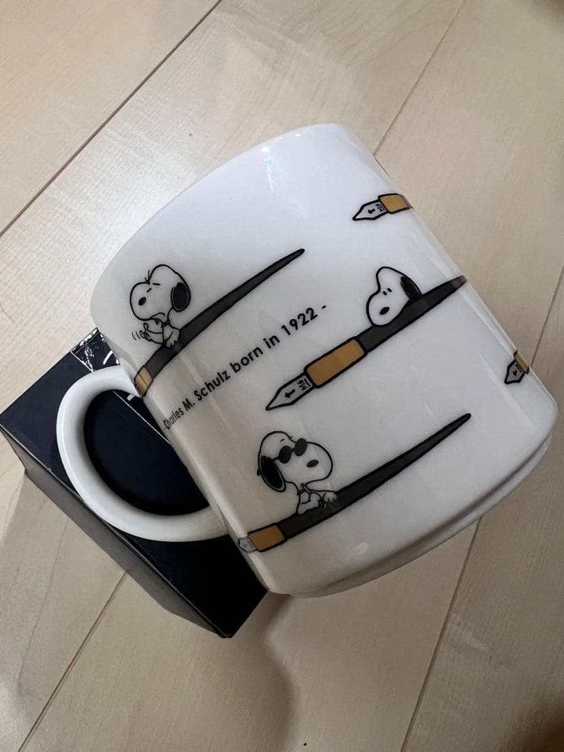 未使用品マグカップ日本製100years山加商店製ピーナッツヴィンテージシリーズ