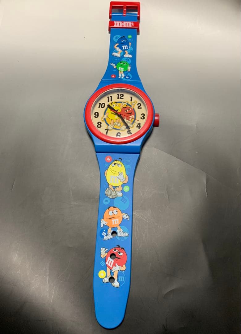 124エムアンドエムズ クロック 時計 アメトイ ディスプレイ サイン M&M