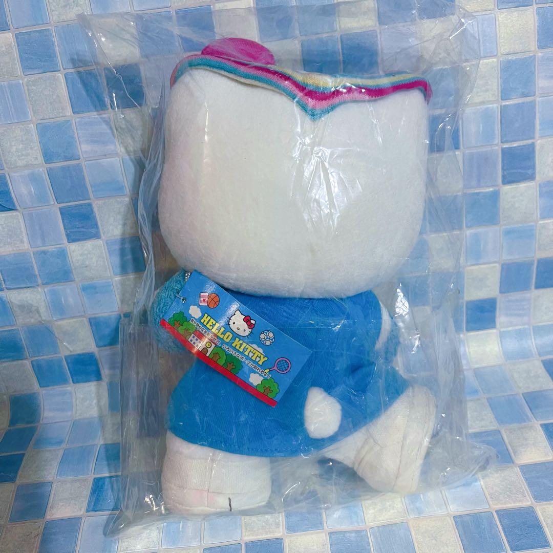 サンリオ ハローキティ ぬいぐるみ スポーツ テニス ポージング - メルカリ
