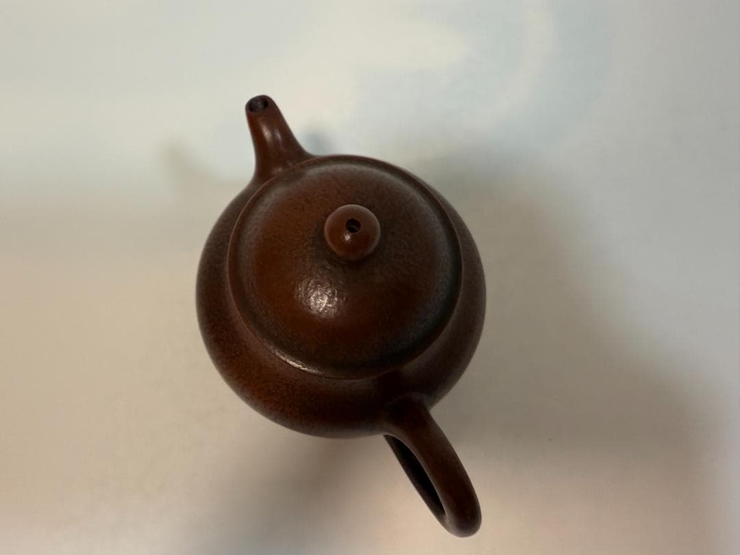 唐物紫砂壺 朱泥「孟臣 可以伴詩人」刻 急須 時代品 煎茶道具 美術品