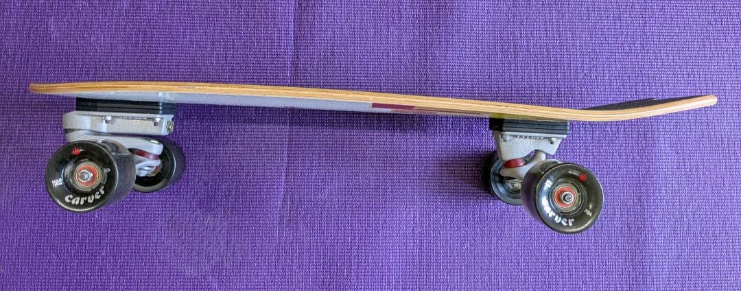carver カーバー スケート サーフスケート 全長:74㎝幅:24㎝ 当時物