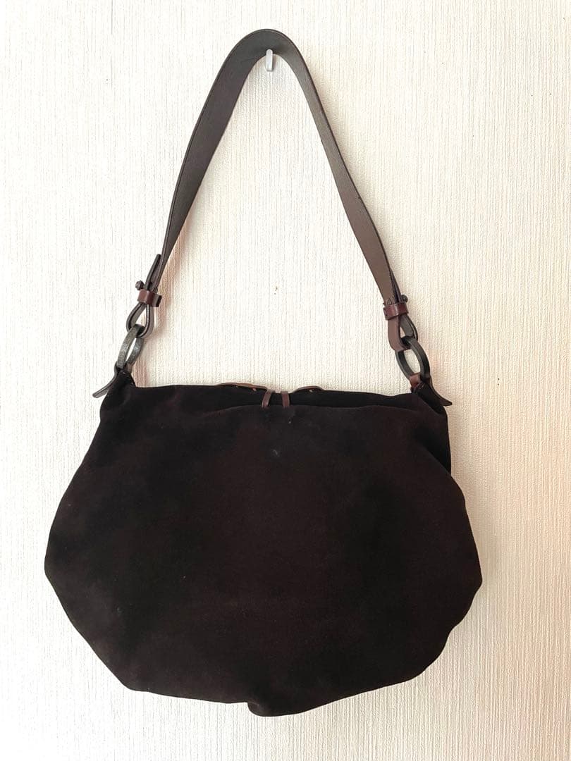 ヴァレンティノ・ガラヴァーニ　ショルダーバッグ ヴィンテージ ブラウンレザー