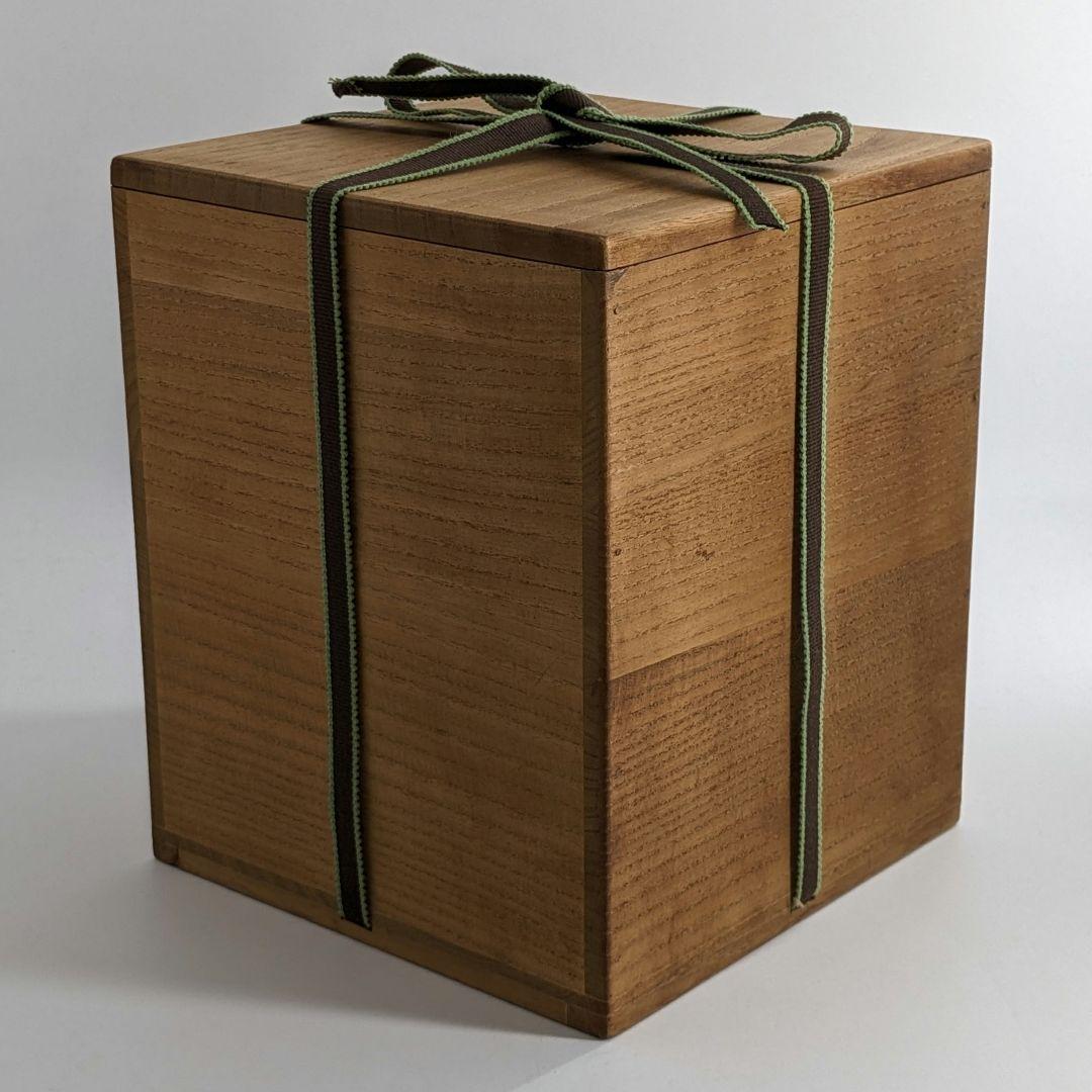 宮川陽仙 虫明焼 花絵水指 合箱 塗蓋 水差 抹茶 茶道具