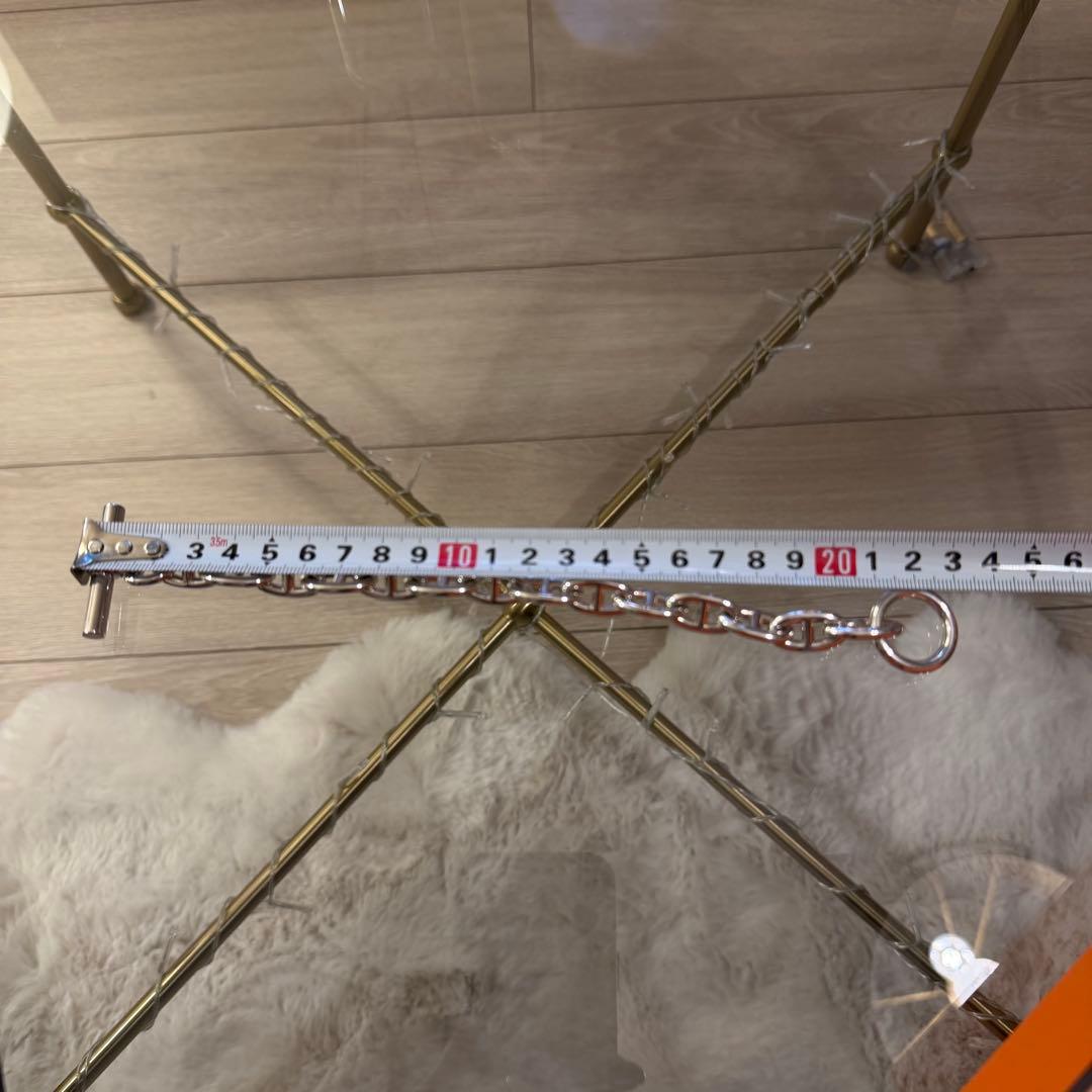 HERMES ブレスレット　エルメス シェーヌダンクル　 GM 14コマ