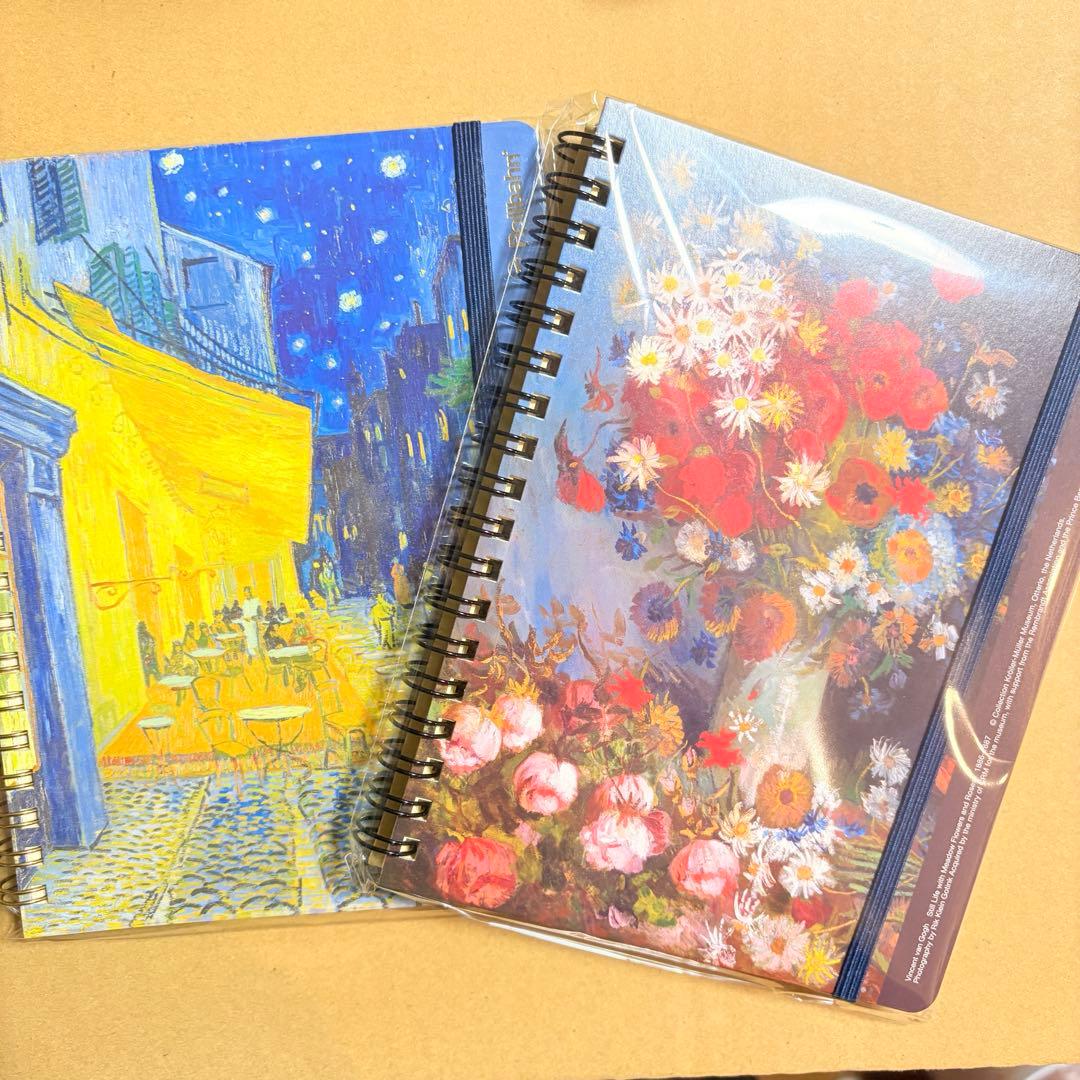 ②大ゴッホ展 ロルバーン ポケット付メモL 2冊セット - メルカリ