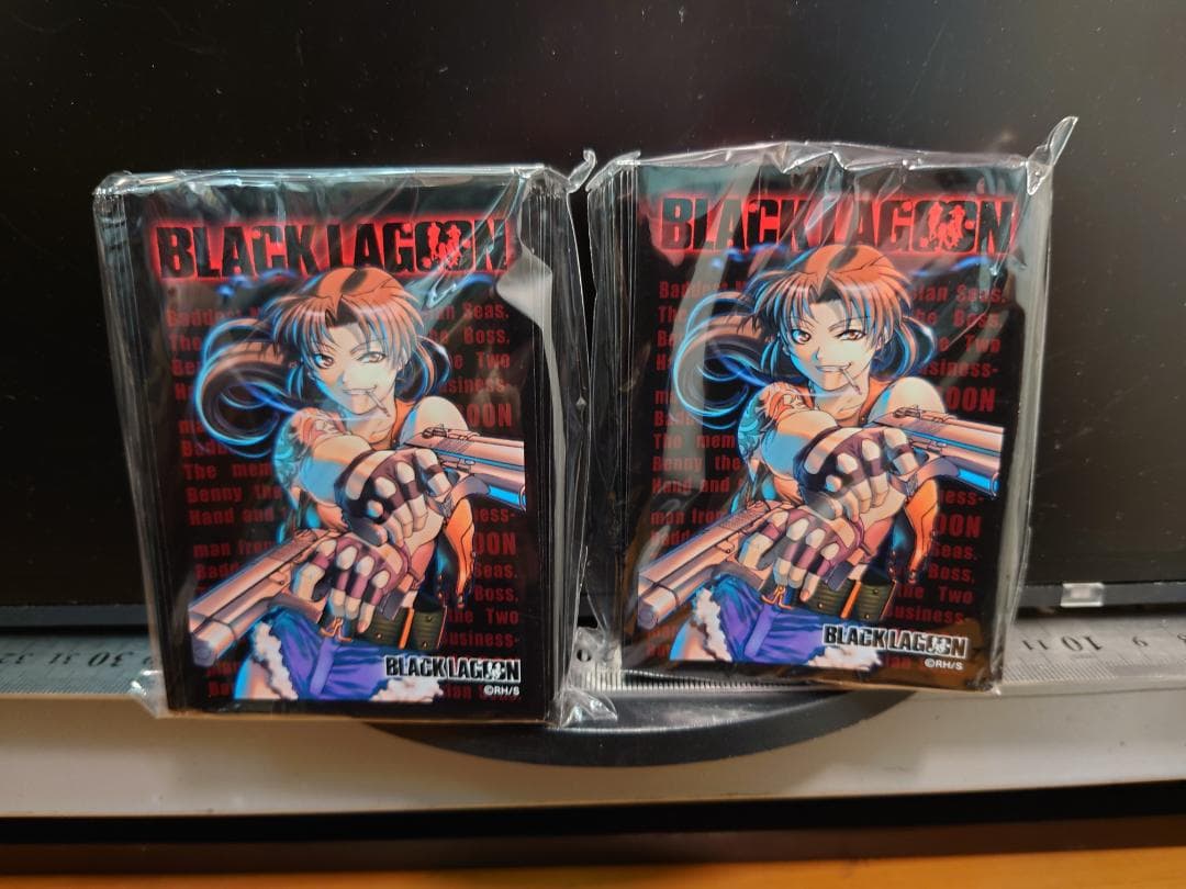 ブラックラグーン　トレカアイテムくじ　D＆E賞　カードボックス・スリープセット