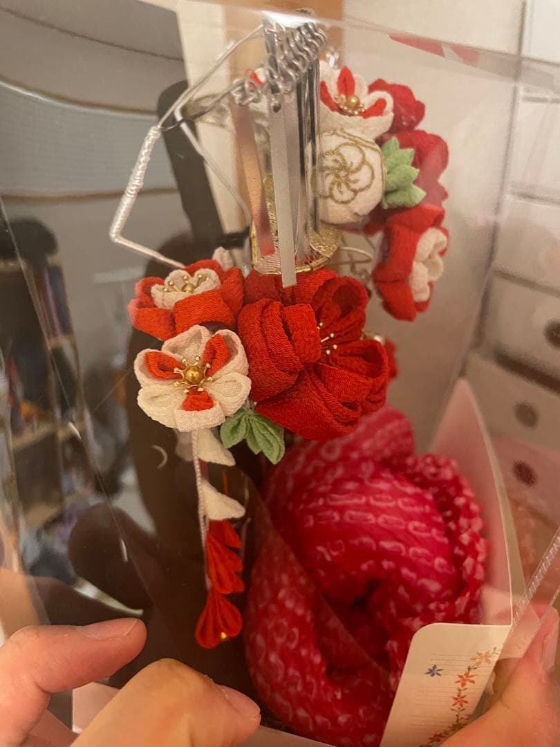 つまみ細工　勝山セット　七五三用