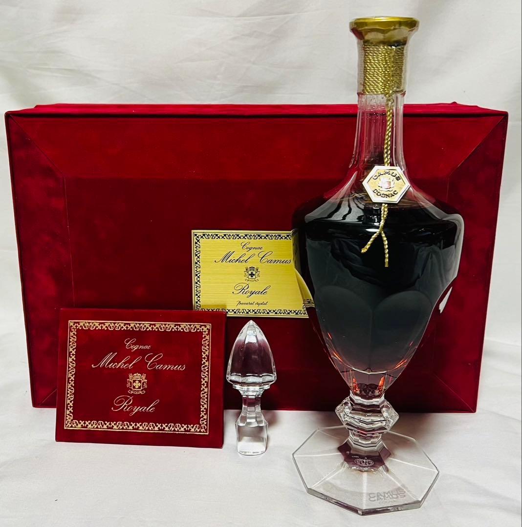 カミュ ミシェル ロイヤル バカラ クリスタルボトル 冊子 替え栓 化粧箱