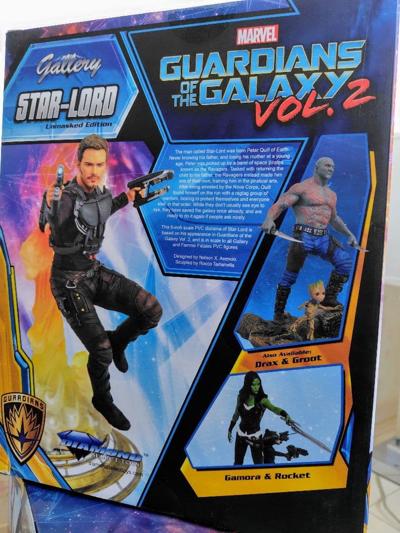 マーベルギャラリー スター・ロード ピーター・クイル (ダイアモンド