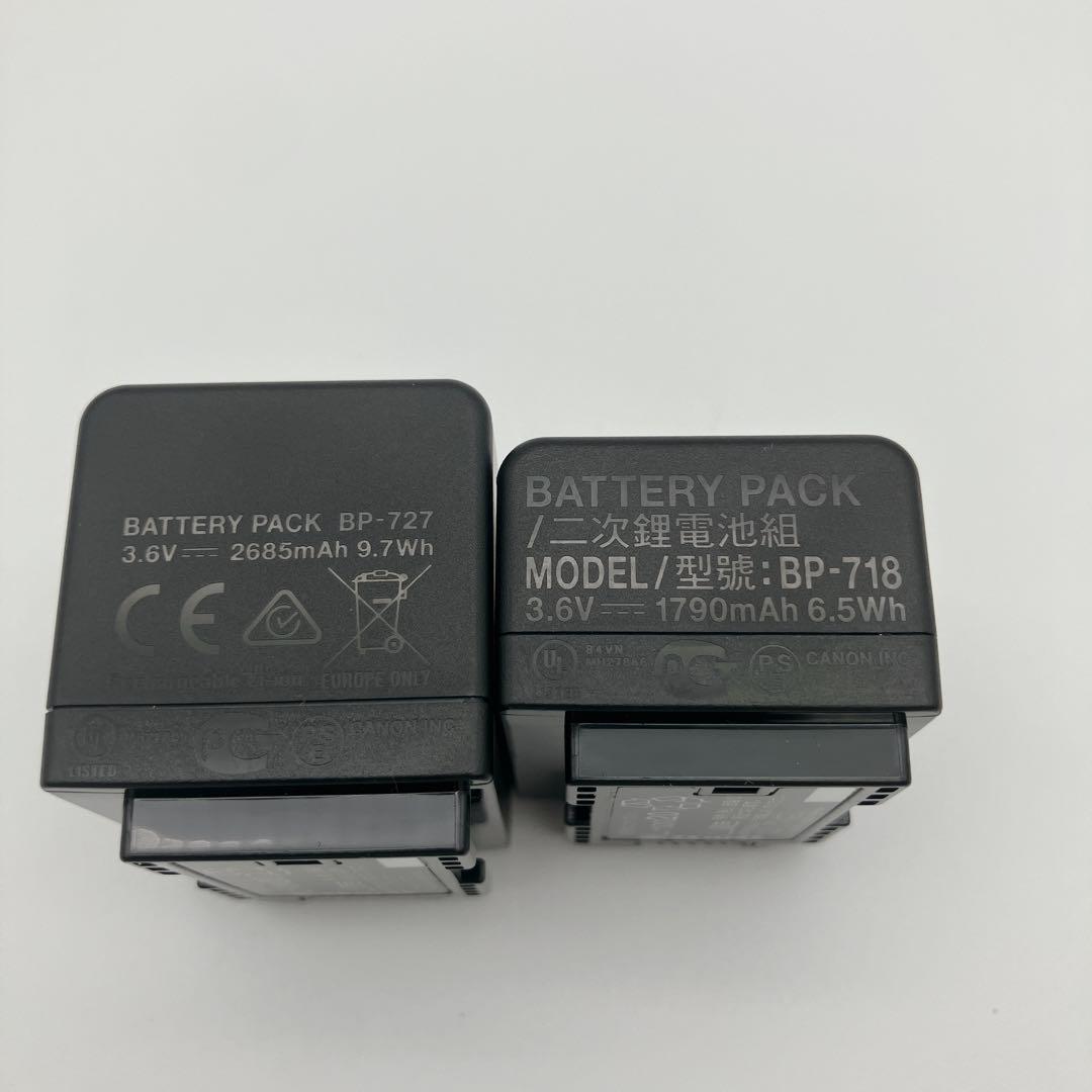 【極美品】Canon iVIS HF R700 HDビデオカメラ ホワイト