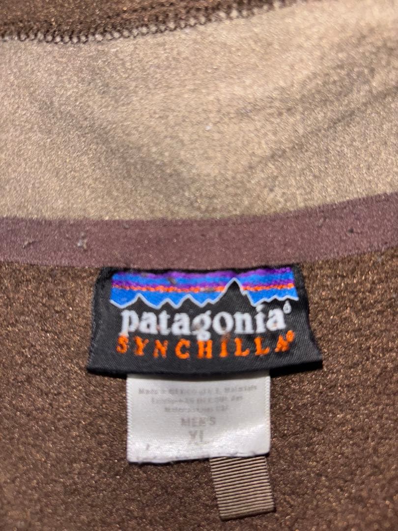 Patagonia シンチラ SYNCHILLA ベスト ブラウン 茶色 XL