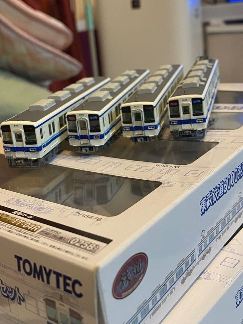 ☆鉄コレ、東武8000系更新車、8両＋2両、計10両セット☆