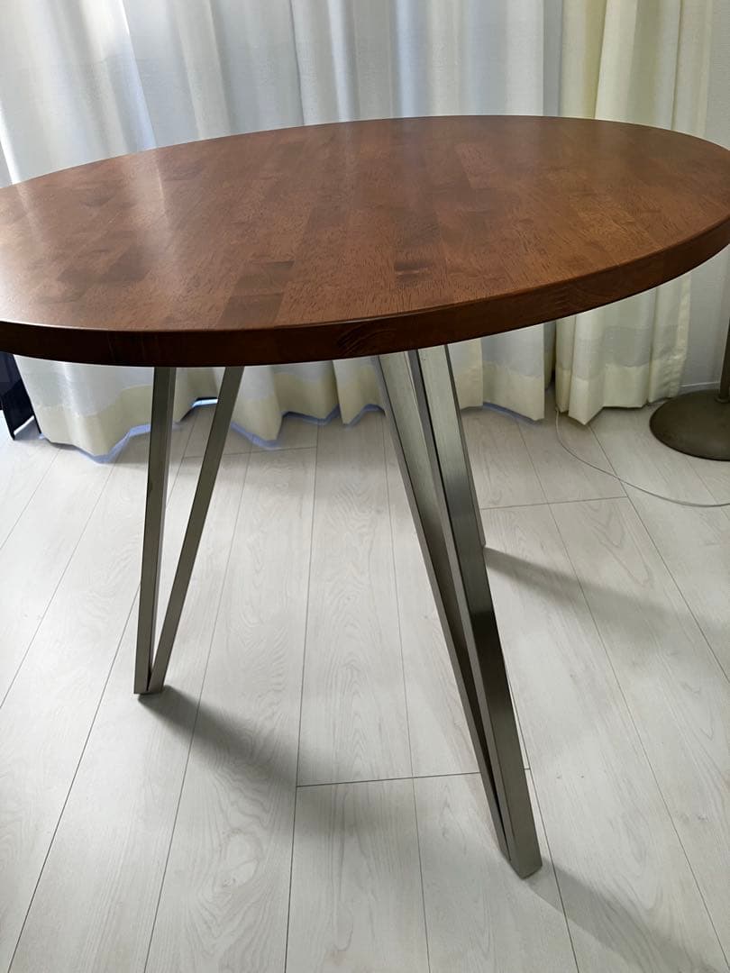 ごKANADEMONO80cmラウンドテーブル カフェテーブル3pin