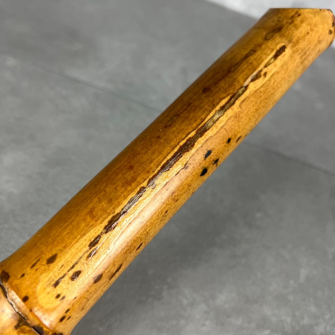 竹製 尺八 琴古流 バチ型 1尺6寸 5孔 2分割