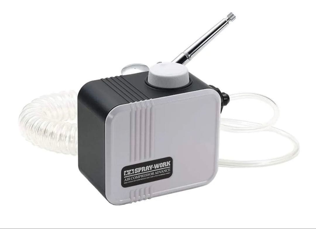 【シマリス】スプレーワーク コンプレッサー アドバンス　SX0.3D付き