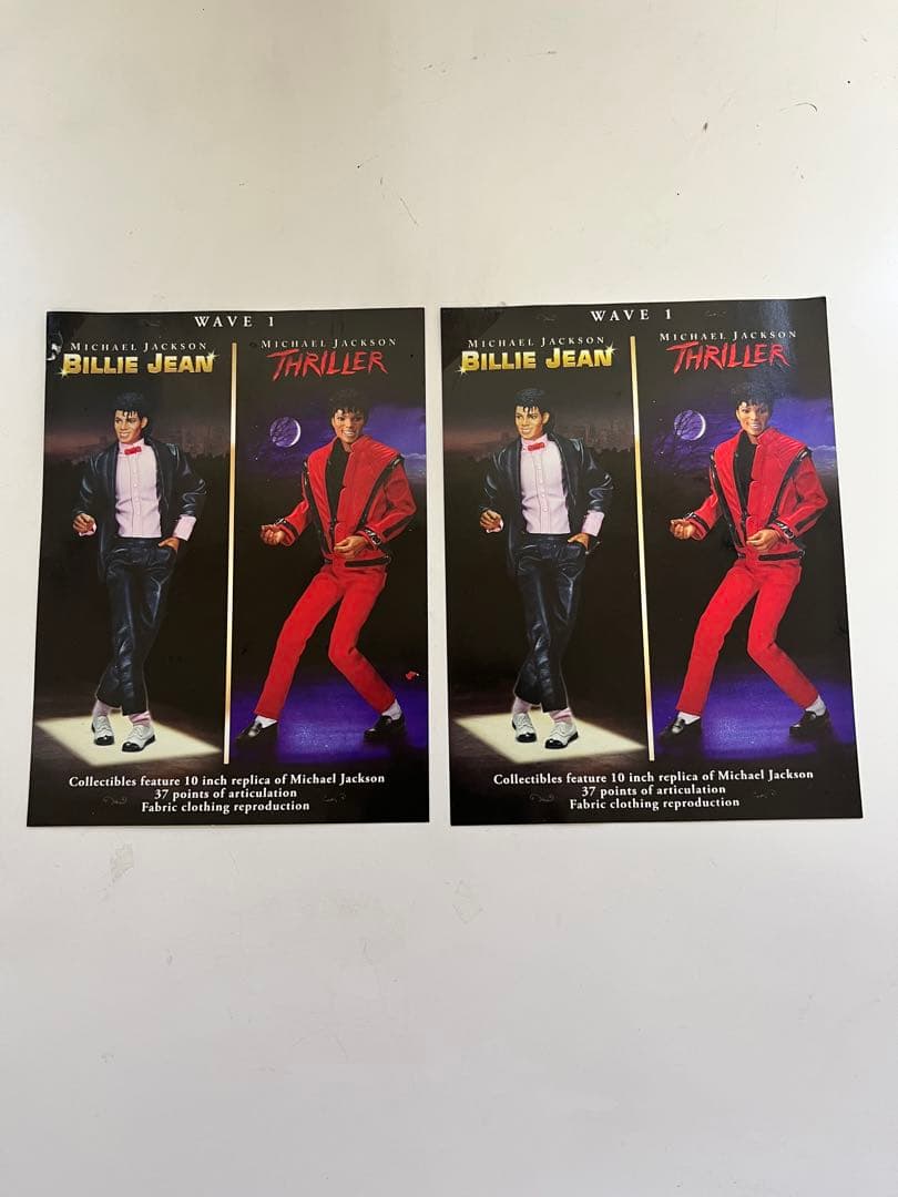 マイケルジャクソン フィギュア 2体セット ビリー・ジーン スリラー