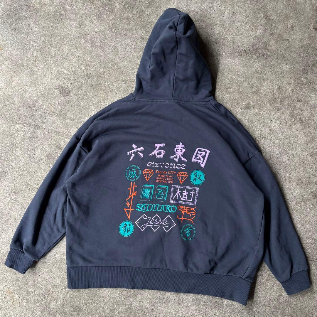 SixTONES Feel da CITY パーカー 六石東図 グッズ ライブ - メルカリ