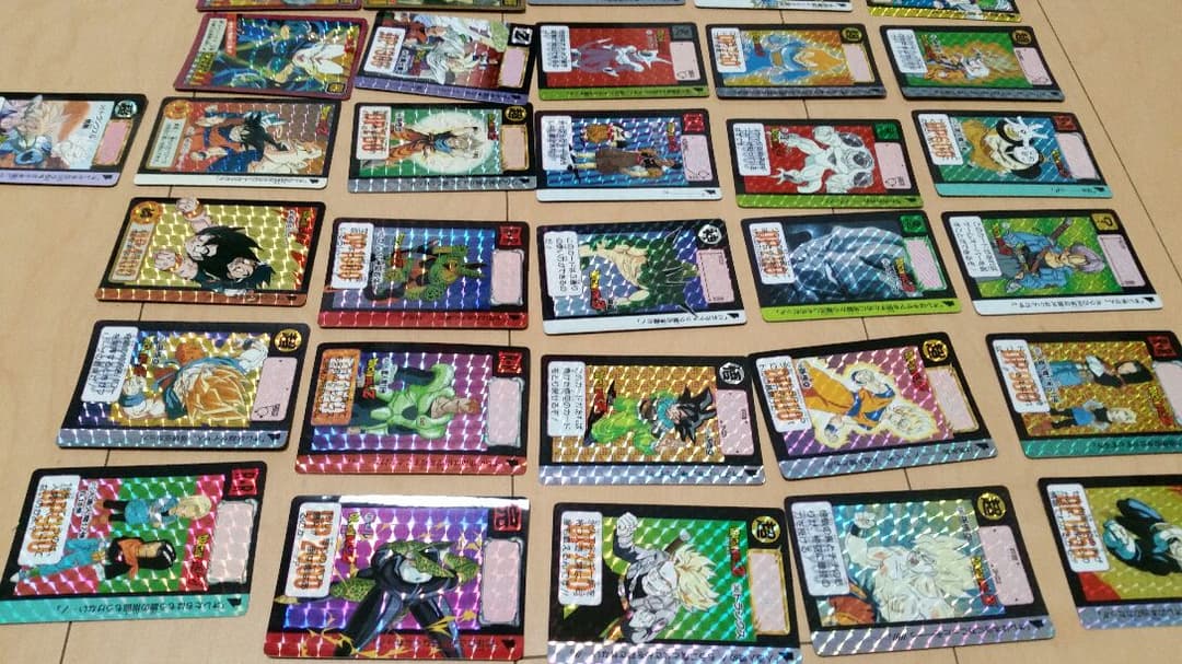 この価値わかる方！ドラゴンボールZ 全てレアのキラカード