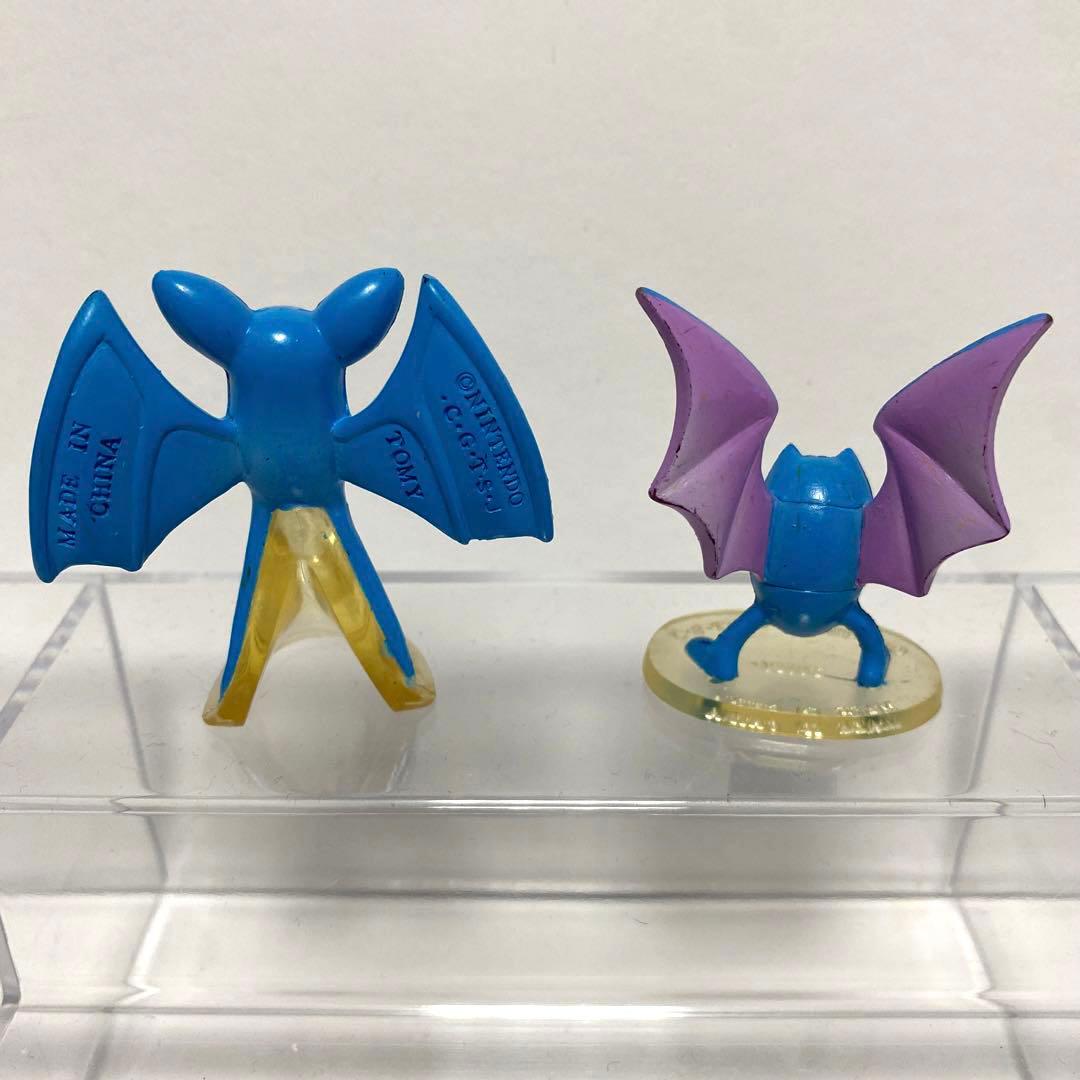 モンコレ ズバット、ゴルバット、クロバット 初期 ポケモン フィギュア