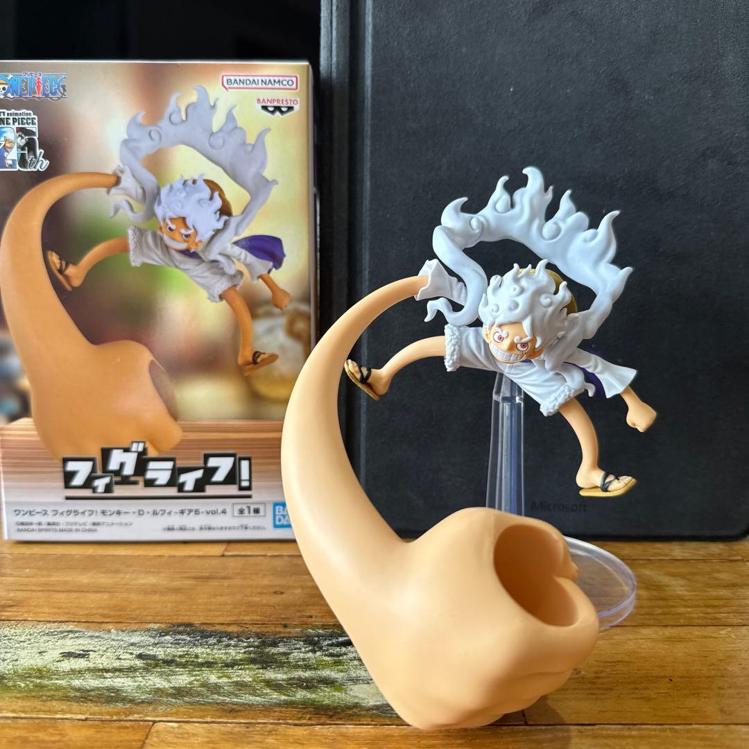 ワンピースフィギュア フィグライフ ルフィ ニカ フィギュア - メルカリ
