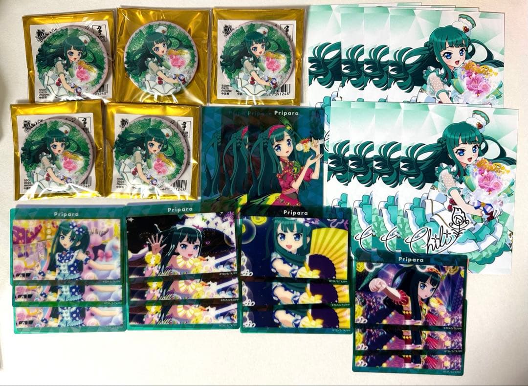 プリパラ 花まつり トレーディングアクリルカード 未開封 16パック