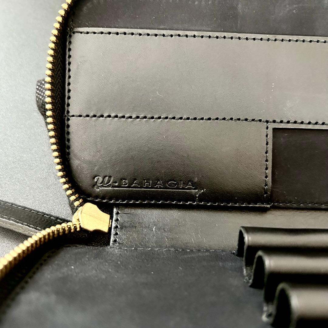 バハギア&クラフト ラウンドジップペンケース 【検索用】 野原工芸 工房楔