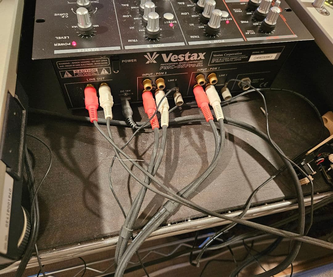 Vestax PMC-05PRO SL DJミキサー 楽器・機材