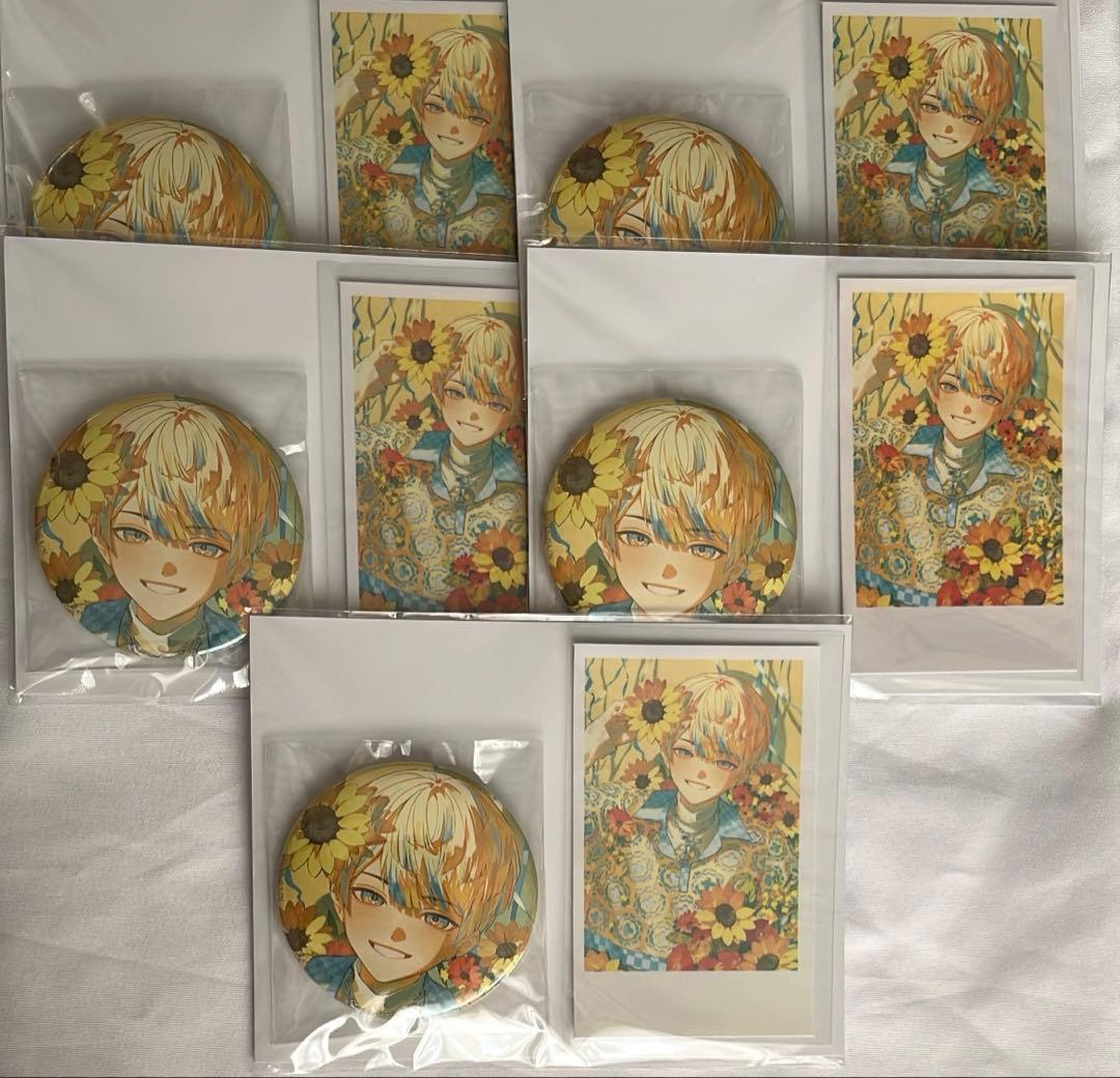 公式 ヘブンバーンズレッド 缶バッジ 海外限定 中国限定 6種セット