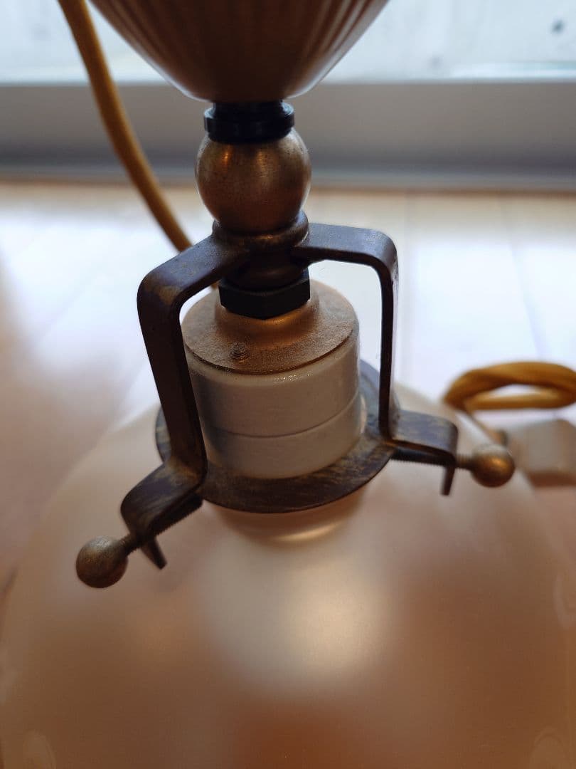 大塚家具 イタリアVianne製 ガラスシェード シャンデリア 2005年製の