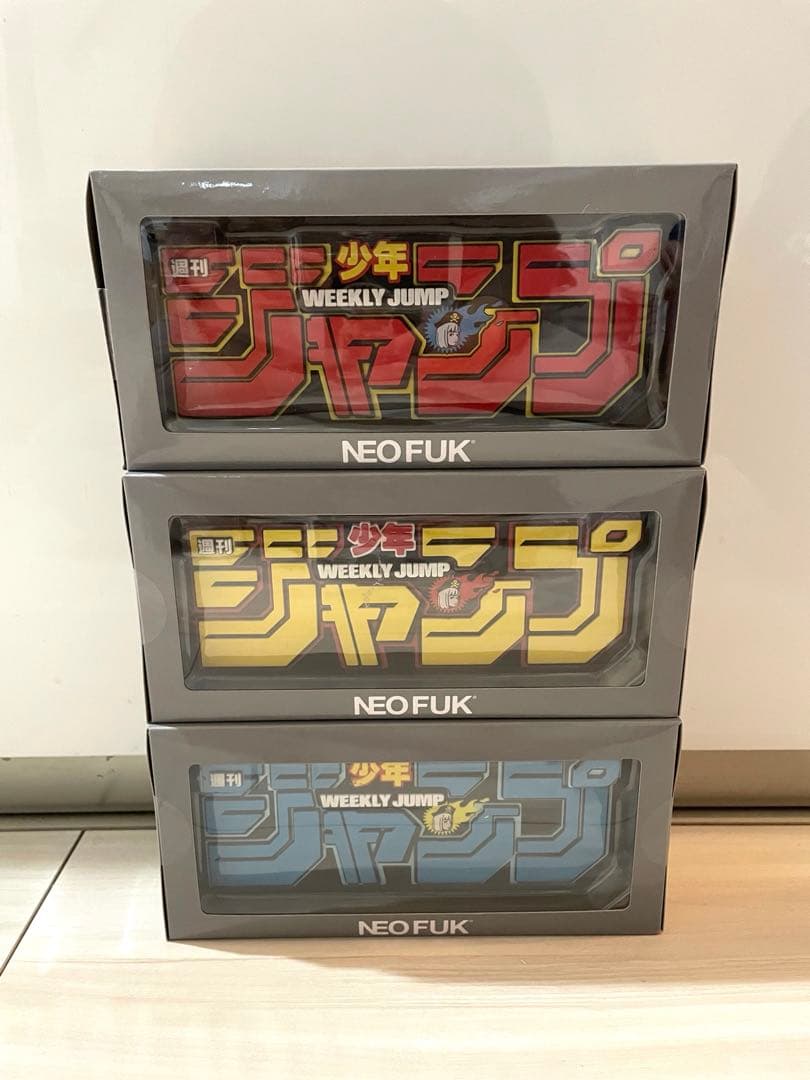 週刊少年ジャンプ Backside works ロゴフィギュア 3種セット