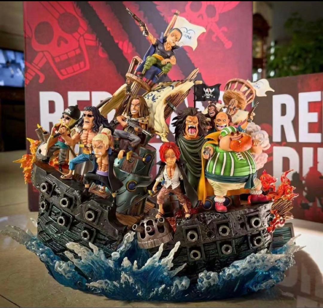 赤髪海賊団 フィギュア YZスタジオ 頂上戦争