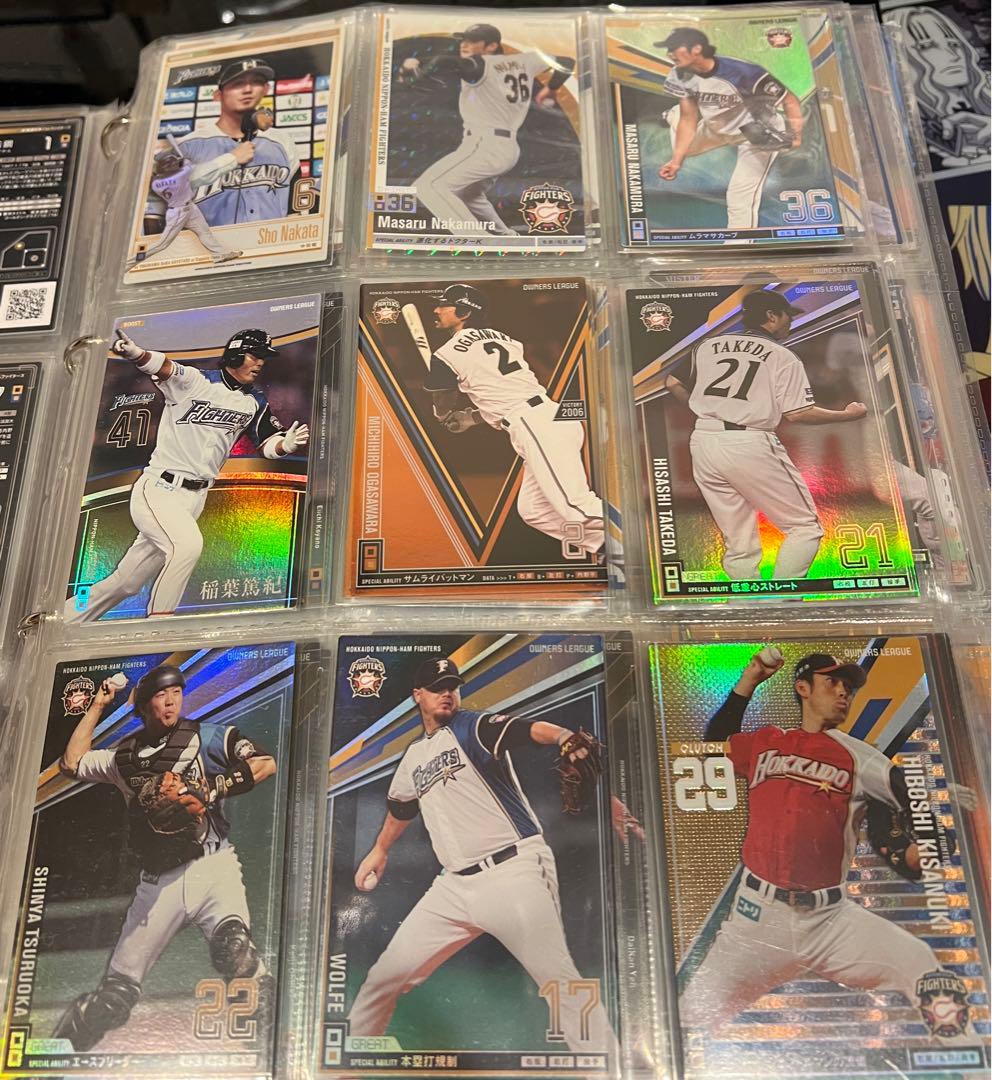 オーナーズリーグ　北海道日本ハムファイターズ　まとめ売り　プロ野球カード